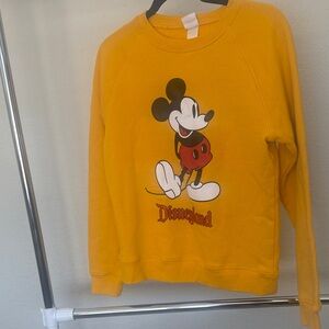 NWOT Disney Parks Youth Classic Mickey Sweatshirt